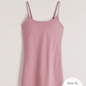 Athletic traveler mini dress